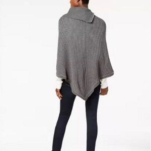 $78 *NEW* Michael Kors Rib Knit Zip Turtleneck Po